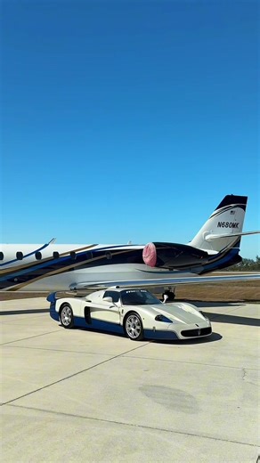 matching mc12 and jet 😍 | Maserati MC12