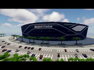 Minecraft - MEGABUILD - Allegiant Stadium (Raiders) [Official] + DOWNLOAD