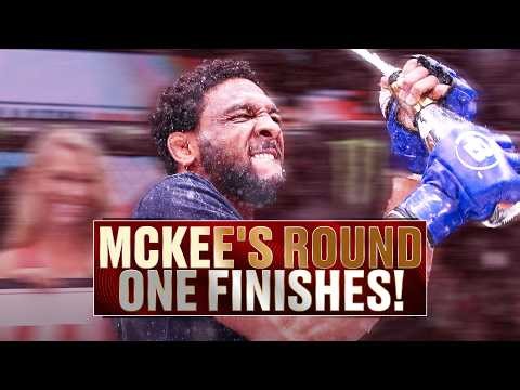 AJ McKee’s Round One Finishes But They Get Faster Each Time!