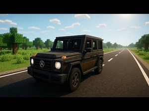 🚙 Minecraft Mercedes Benz G-Klasse Tutorial | Realistischer SUV bauen