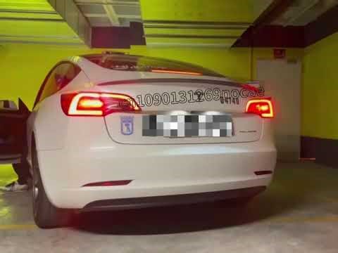Feux arrière LED pour Tesla modèle 3 2017 – 2020, feu Stop chauf