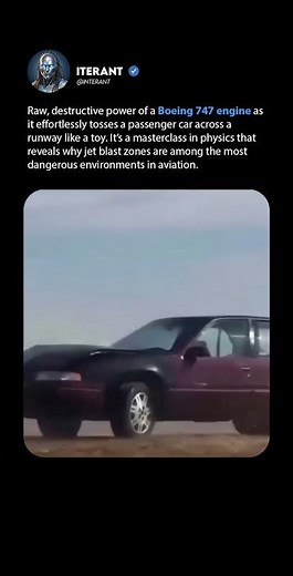 Jet Engine vs. Car: ABSOLUTE DESTRUCTION! ✈️💥🚗