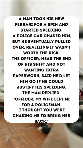 POLICE OFFICER COULDN’T STOP LAUGHING AFTER THIS😂#funny #joke #humor