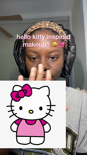 hello kitty makeup!!🎀 #fyp #makeup #foryou #hellokitty #hellokittycore #hellokittymakeup #hellokittycosplay #sanrio #sanriocore #sanriogirl #sanriotiktok #sanriocosplay #sanrioaesthetic #sanriomakeup #sanriomakeuplook