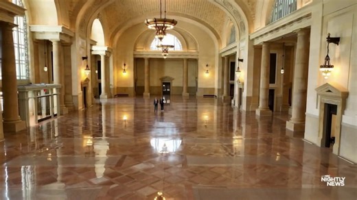 Abandoned Detroit train station becomes a symbol of city's turnaround