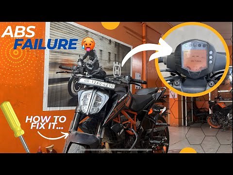 ABS Failure In KTM Bikes | How To Diagnose & Fix IT | Watch Video Before Damaging Your ABS Sensor