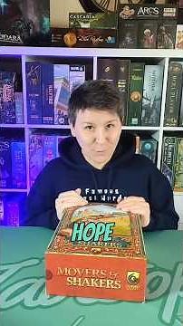 Movers & Shakers Board Game, Our Honest First Impressions! #boardgameshorts