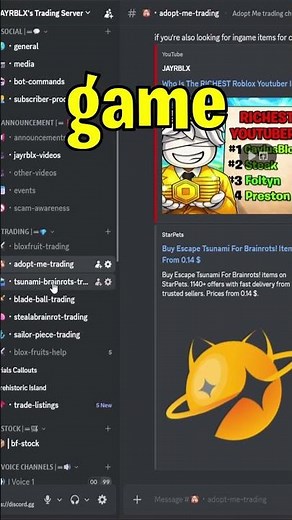 The BEST Roblox Cross Trade Discord Server