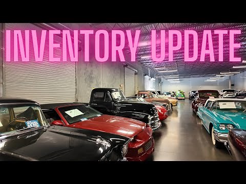 2025 Sep Classic car dealer inventory walkthrough. Streetside Classic Cars