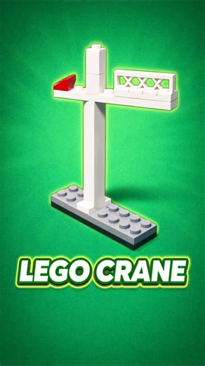 Watch This LEGO Crane Come Together #lego #satisfying #construction