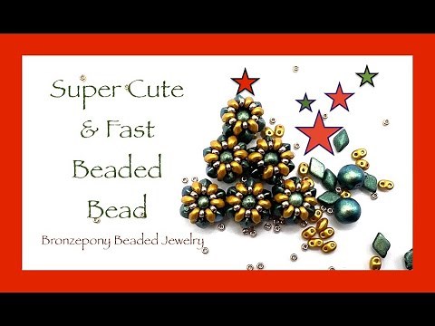 Super Cute and Fast Beaded Bead