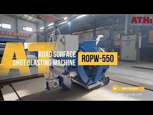 ATHI Floor Shot Blasting Machine Test Run—Professional Equipment Review & Performance Test