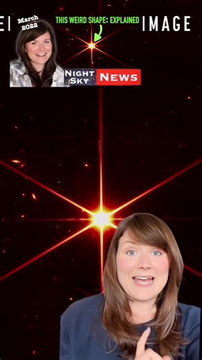 Could you remove the spikes from the James Webb Space Telescope alignment image? #jwst #nasa #astronomy #astrophysics #diffraction #science