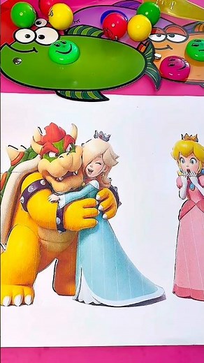 The Super Mario Galaxy Movie Bowser&Princess Rosalina and Princess Peach✨#thesupermario #trending