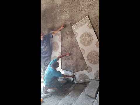 كيفية تركيب مقص أو رابوز بلاط السيراميك في الدرج بإحترافية