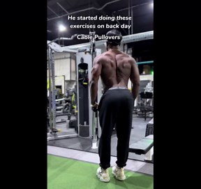 Wider Back Workout: Cable Pullovers & Rows