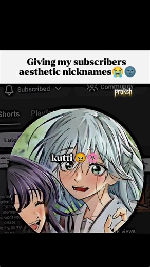 aesthetic nicknames 😭🌚#100k #fypシ 💗#aesthetic ✨🌷#trendingshorts 🥶