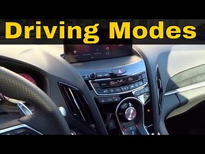 Acura RDX Driving Modes Explained-Dynamic Driving Tutorial