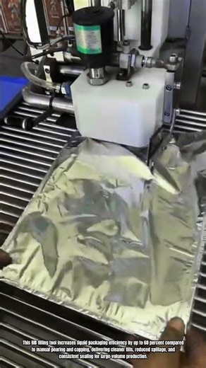 Best Innovation BIB Filling Tool: How to Seal Aluminum Liquid Pouch
