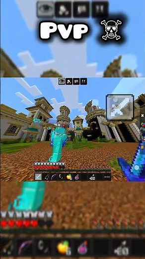 "INSANE Mobile PvP Skills😱 |MinecraftHandcam Gameplay