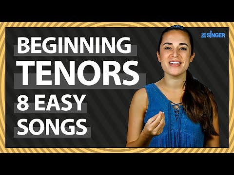 Perfect Super Easy Songs For Beginning Tenors | 30 Day Singer