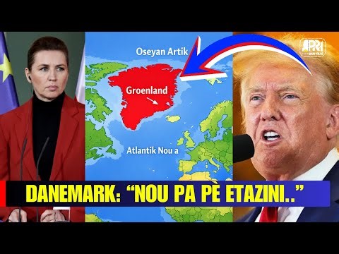 Peyi "Danmark" reponn Trump ki MENASE ATAKE yo epi SEZI yon teritwa yo ki rele Groenland