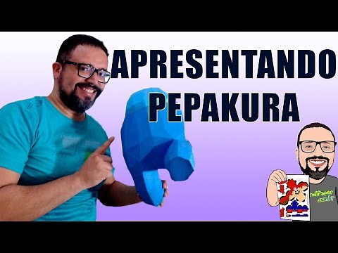 Apresentando o Pepakura o tutorial básico para iniciar no papercraft