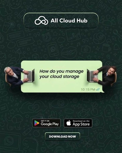 How do you manage your cloud storage?