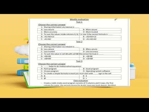 ICT grade5 lesson 6 first term sharing information