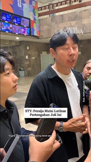 STY: Persija Mulai Latihan Pertengahan Juli
