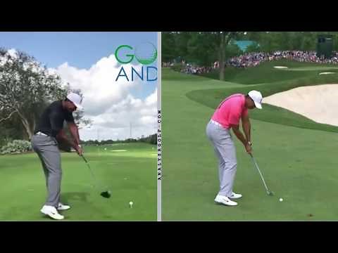 Tiger Woods - Slow Motion Iron & Driver Swing Analysis (2018)