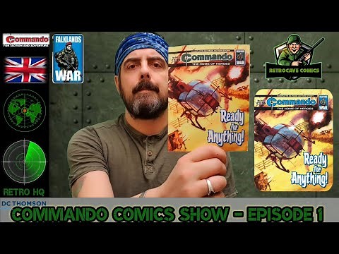 COMMANDO COMIC SHOW #1 | DC THOMSON | pocket books war comics and more..