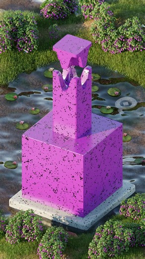 So satisfying 3D animation that will mesmerize you