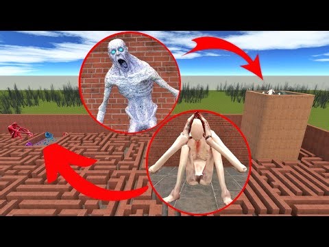 Never Going To Maze With SCP-096 (Garry's Mod)