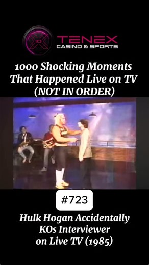 Caught Live on Instagram: "In March 1985, Hulk Hogan and Mr. T went on WNBC’s daytime talk show Hot Properties to hype the first WrestleMania. Host Richard Belzer, who was skeptical about pro wrestling, asked Hogan to “show a real hold.” Hogan locked in a front chinlock/sleeper–style demo for just a moment—and Belzer went limp. As Hogan released him, Belzer’s body dropped straight to the studio floor, his head smacking the stage with an audible thud. The audience gasped; when cameras cut back, B