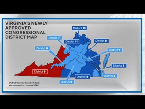 What Virginia's congressional map vote means for Democrats and Republicans