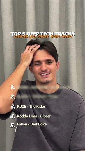 TOP 5 deep tech tracks ⚡️ 1, 2, 3, 4, or 5?? 🔥🔥