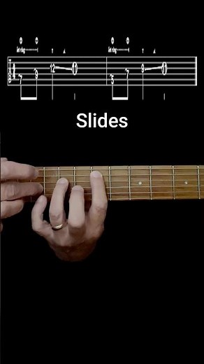Fundamentals of Two Hand Tapping - Slides #shorts #guitarlessons #guitartapping