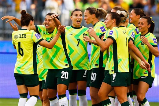 Sam Kerr's header helps Australia edge Philippines in the Women’s Asian Cup opener
