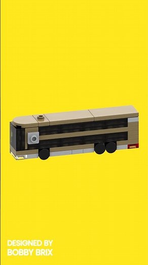 Build a LEGO Micro Double Decker Coach MOC!