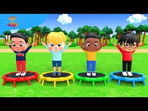 Color Balls Song! | Five Little Monkeys Jumping On The Bed | BluLoo Nursery Rhymes & Kids Songs