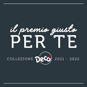 È pensata per te e con te, è la nuova collezione Decò 2021/2022, scegli il Premio Giusto!🎁 Sfoglia il catalogo 👉 https://bit.ly/Decò_IlPremioGiustoPerTe | Supermercati Decò