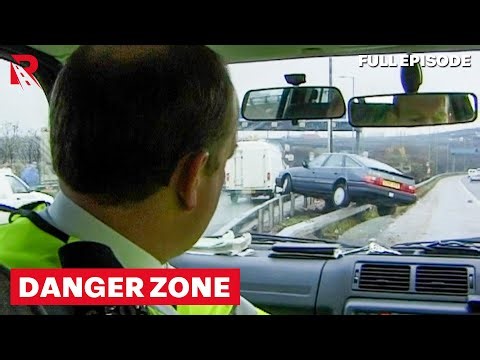 Car Ends Up ON TOP Of Crash Barrier | Motorway | Full Episode