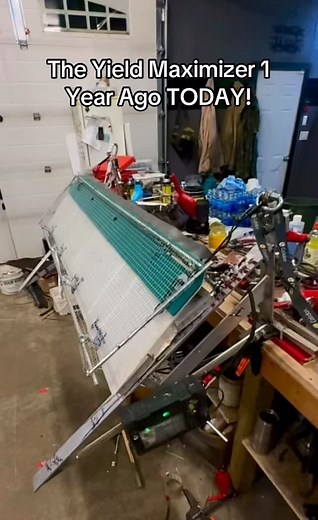 The difference and progression is insane! #farming #farm #invention #farmlife #harvest | Yield Maximizer