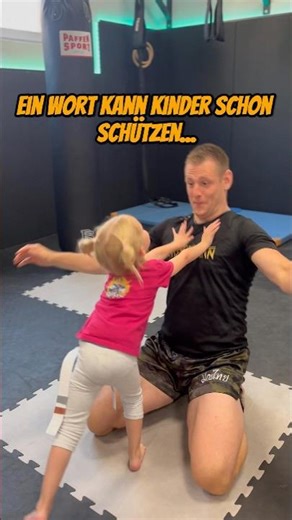 Ein Wort kann Kinder schon schützen... #kindertraining #starkekinder #spielerischlernen