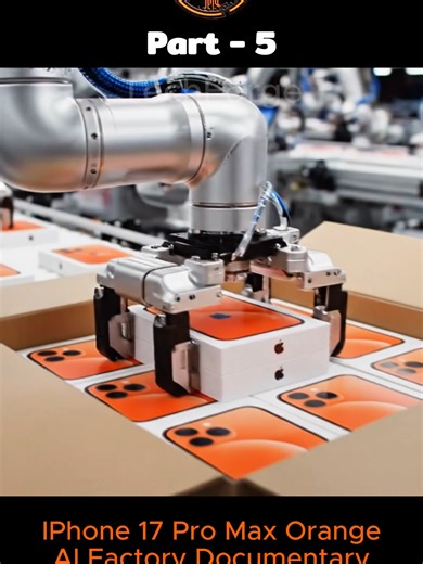 Inside a modern smartphone factory — Part 5 #technology #factory #engineering #manufacturing #howitsmade #TechForge #iPhone17ProMax #TechFactory