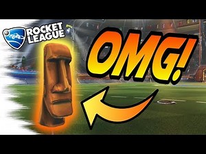 Rocket League's BIGGEST Secret: The FULL STORY Behind the MOAI EASTER EGG! (Gameplay)