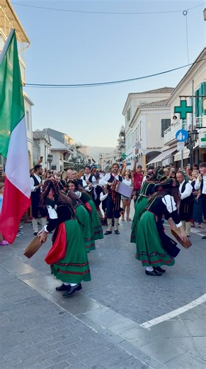 Lefkada’s Folklore Festival | 🇮🇹 The Italian group brought passion and tradition to the streets of Lefkada today! Dressed in their striking folk costumes, they filled... | Instagram