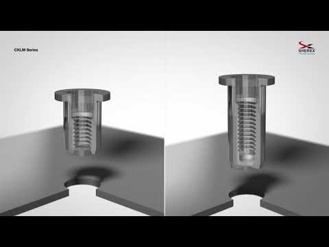 Sherex's Full Metric Round Body Rivet Nut Installation