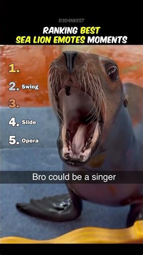 Ranking Best Sea Lion Emotes Moments
